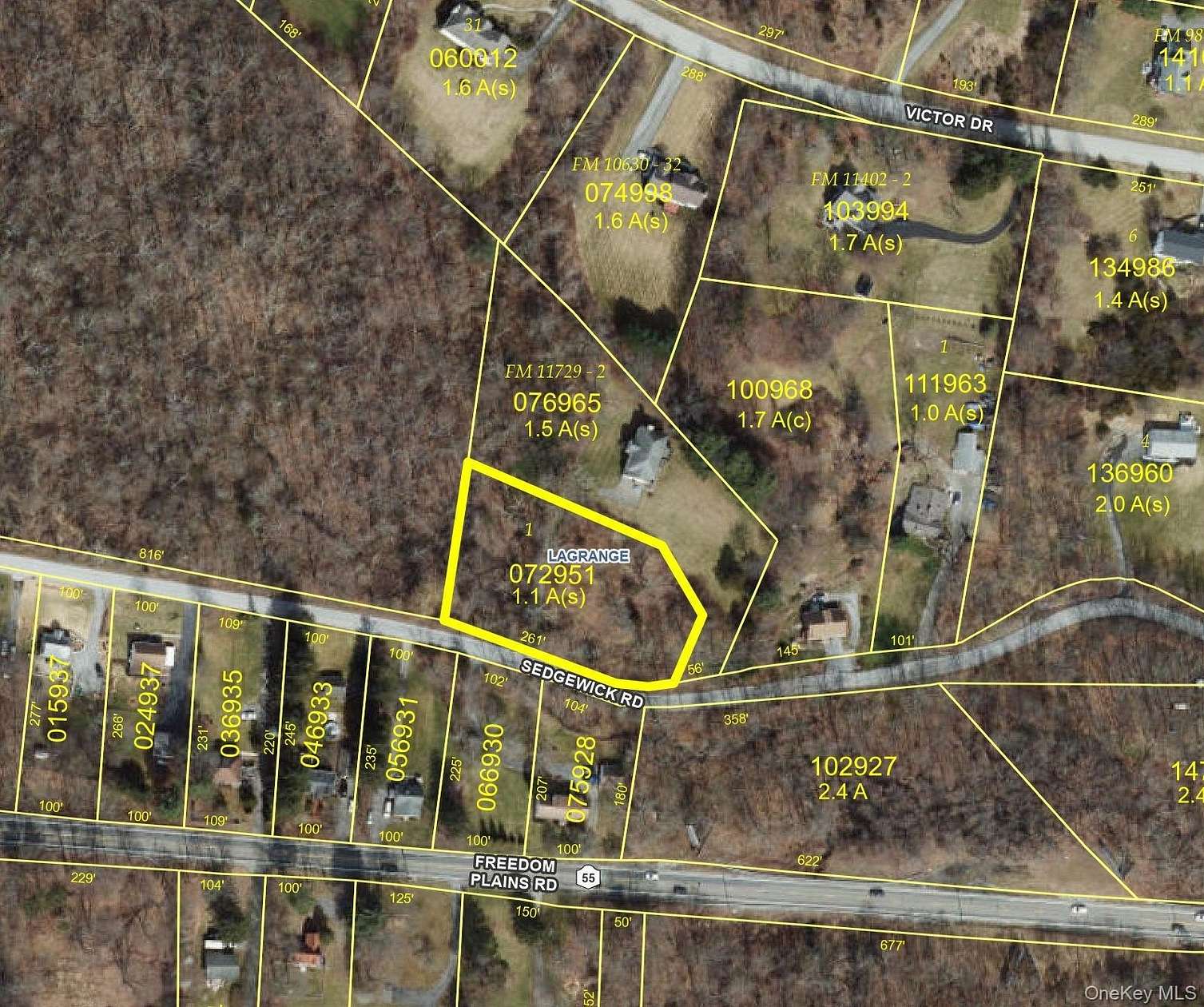 1.1 Acres of Residential Land for Sale in Poughkeepsie, New York