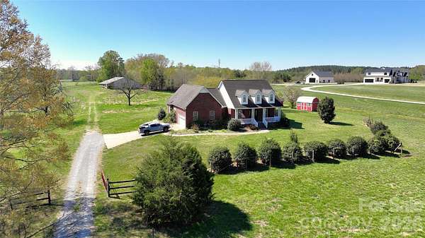 7 Acres of Land with Home for Sale in Marshville, North Carolina