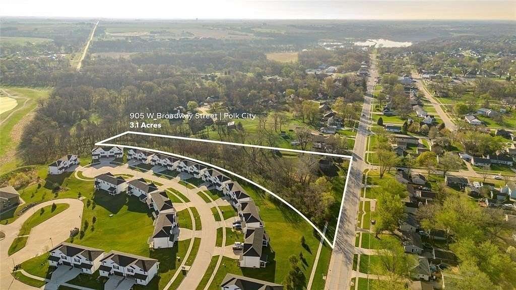 3.13 Acres of Land with Home for Sale in Polk City, Iowa
