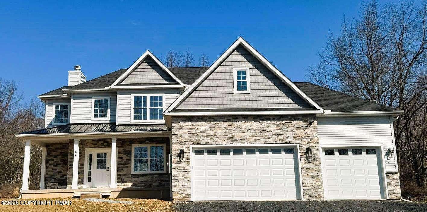 2 Acres of Land with Home for Sale in Albrightsville, Pennsylvania