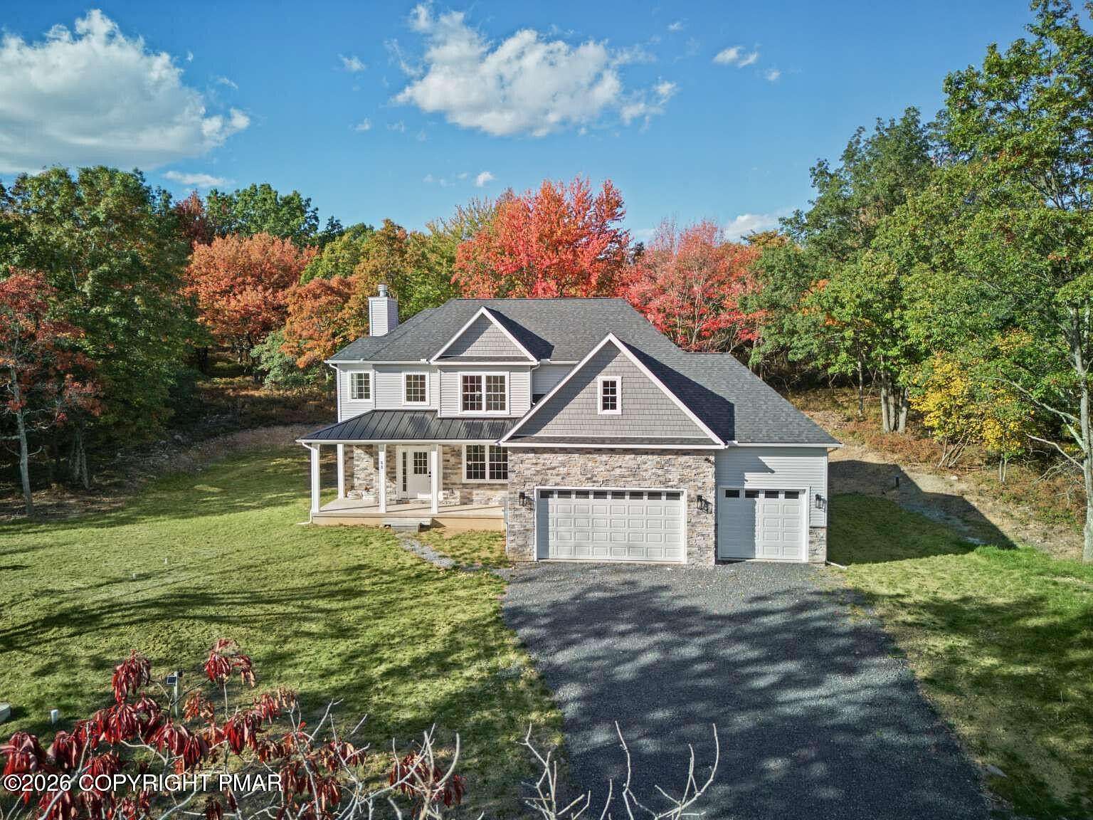 2 Acres of Land with Home for Sale in Albrightsville, Pennsylvania