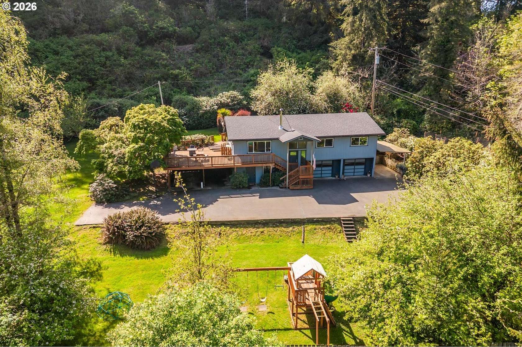 2.1 Acres of Land with Home for Sale in Coos Bay, Oregon