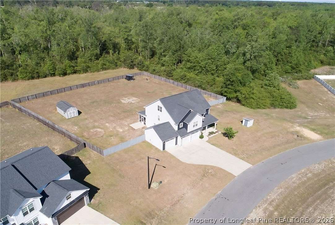 3.42 Acres of Land with Home for Sale in Hope Mills, North Carolina