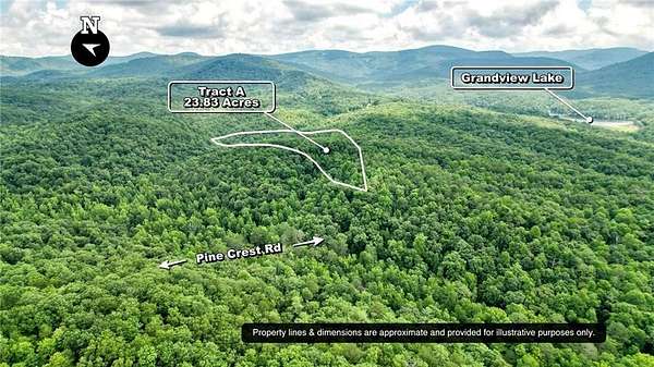 23.8 Acres of Recreational & Residential Land for Sale in Jasper, Georgia
