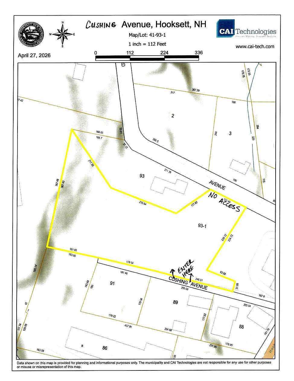 3 Acres of Commercial Land for Lease in Hooksett, New Hampshire