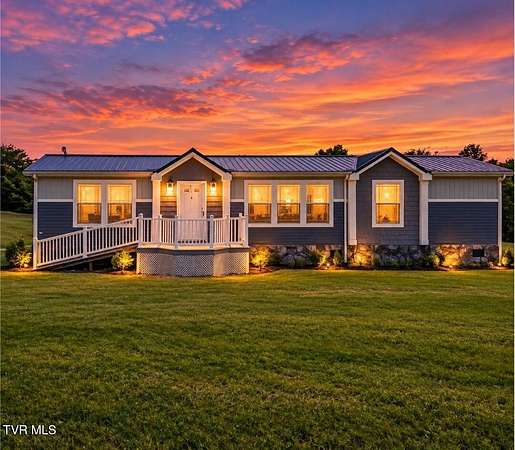 45.6 Acres of Agricultural Land with Home for Sale in Parrottsville, Tennessee