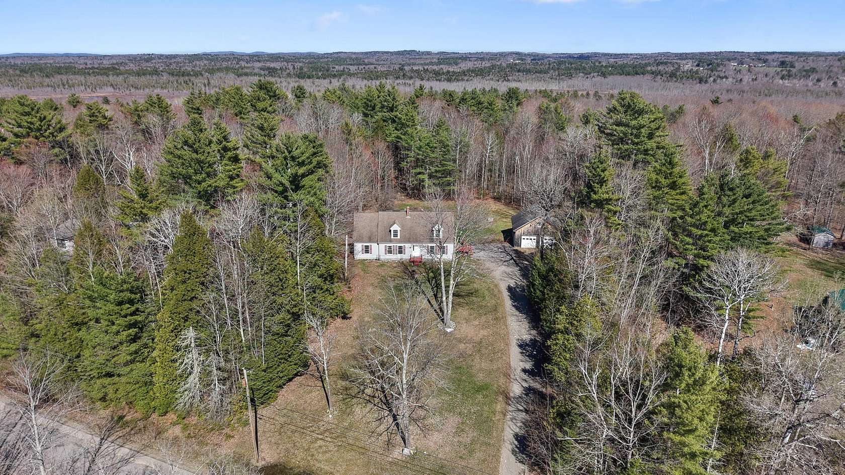 3.9 Acres of Land with Home for Sale in Albion, Maine