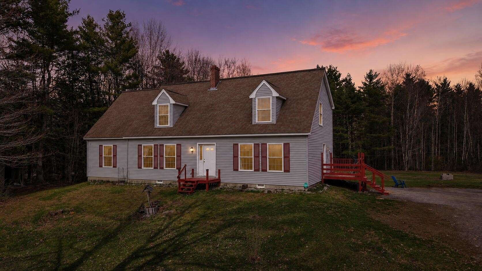 3.9 Acres of Land with Home for Sale in Albion, Maine