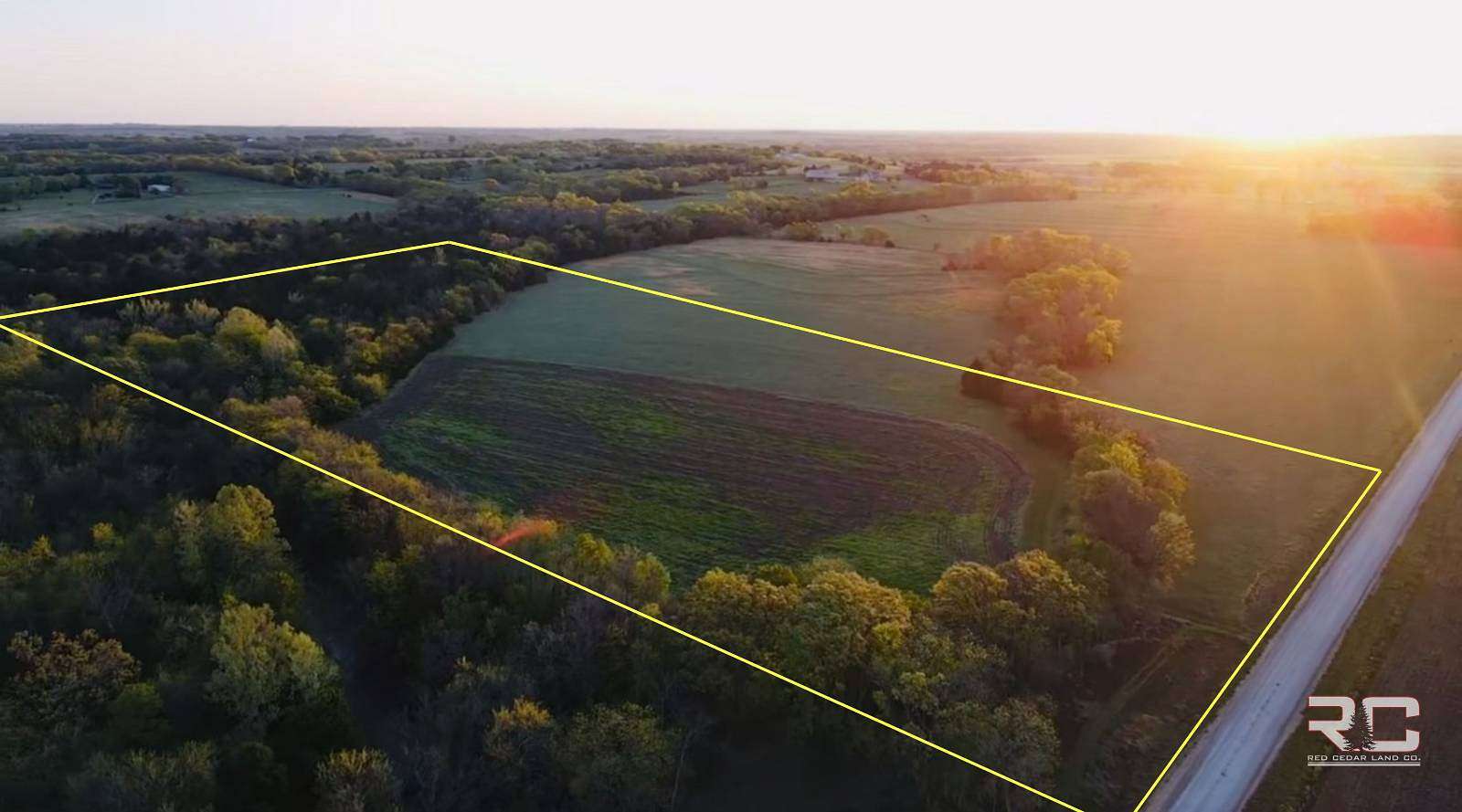22.3 Acres of Land for Sale in Pomona, Kansas