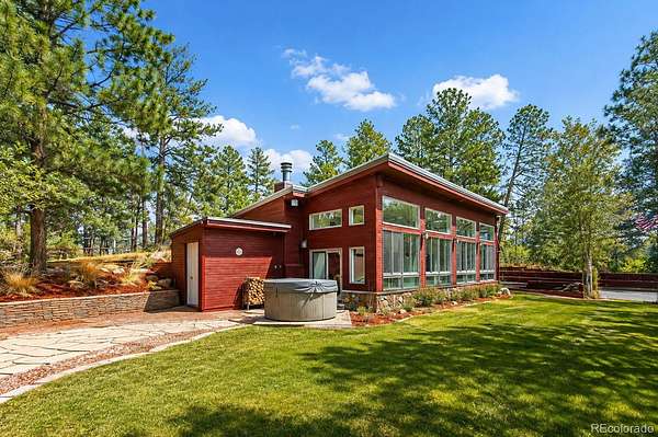 5.1 Acres of Land with Home for Sale in Franktown, Colorado