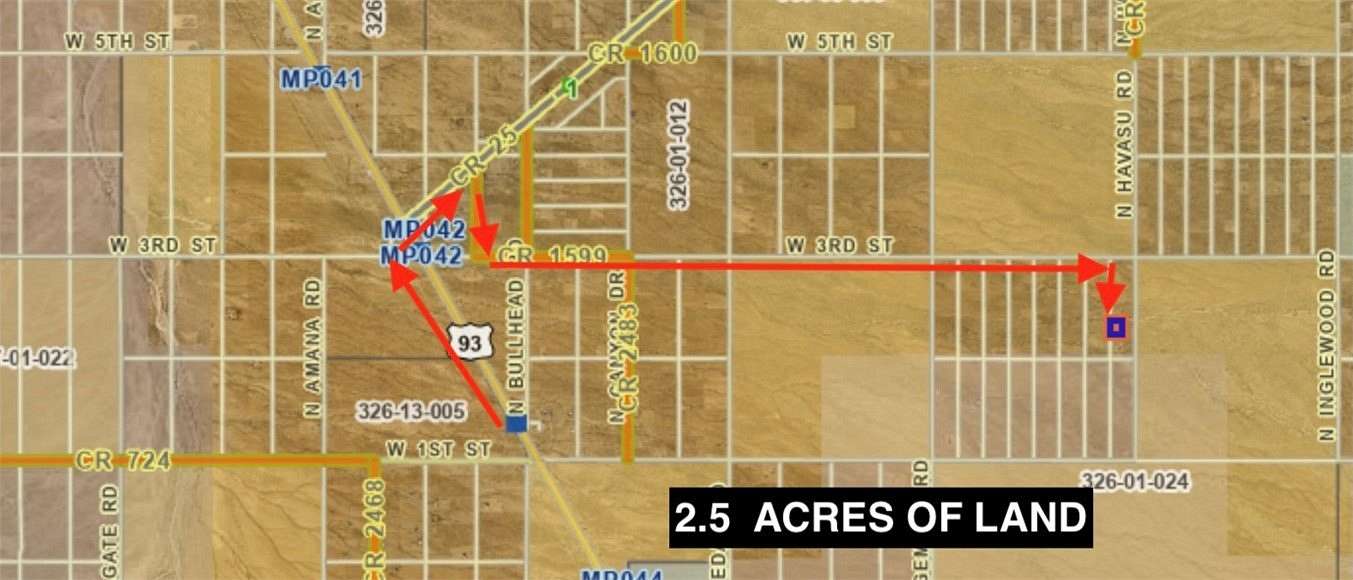 2.5 Acres of Residential Land for Sale in Dolan Springs, Arizona