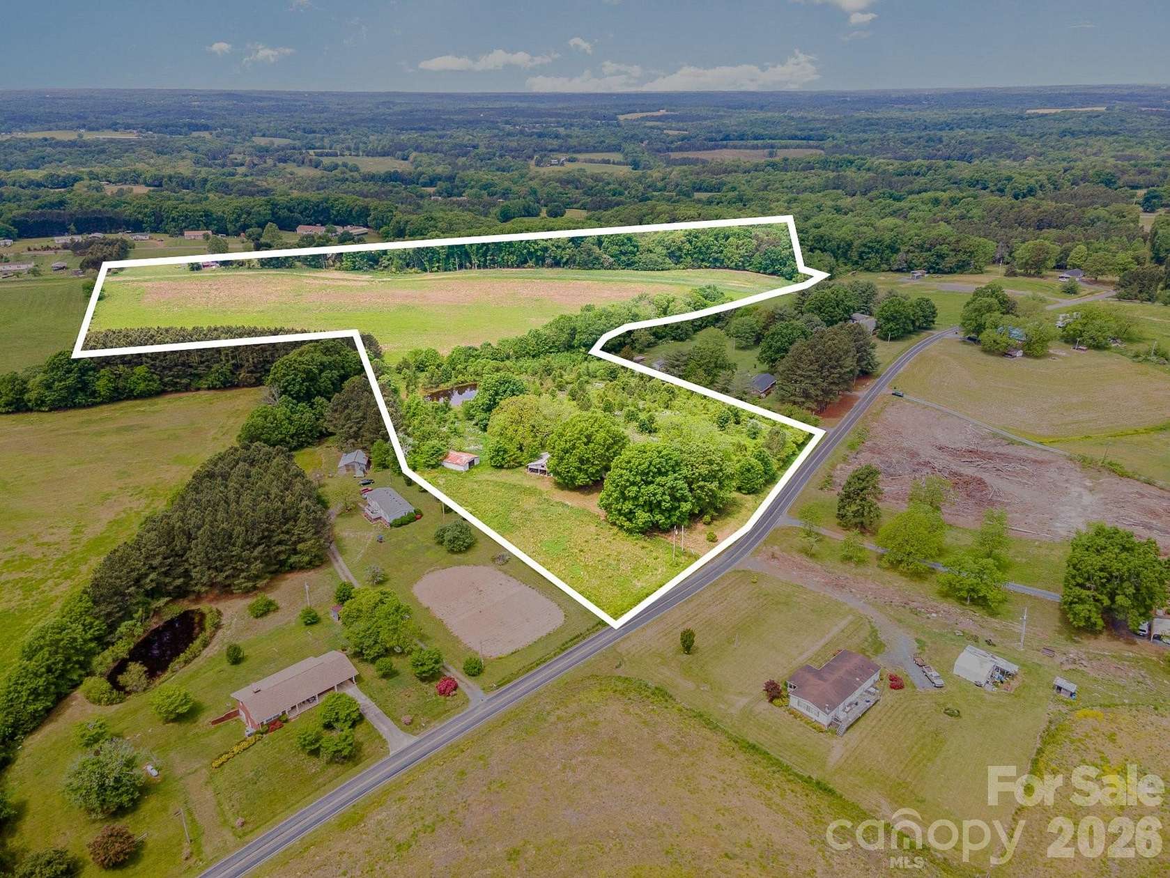 28.2 Acres of Recreational & Residential Land for Sale in Albemarle, North Carolina