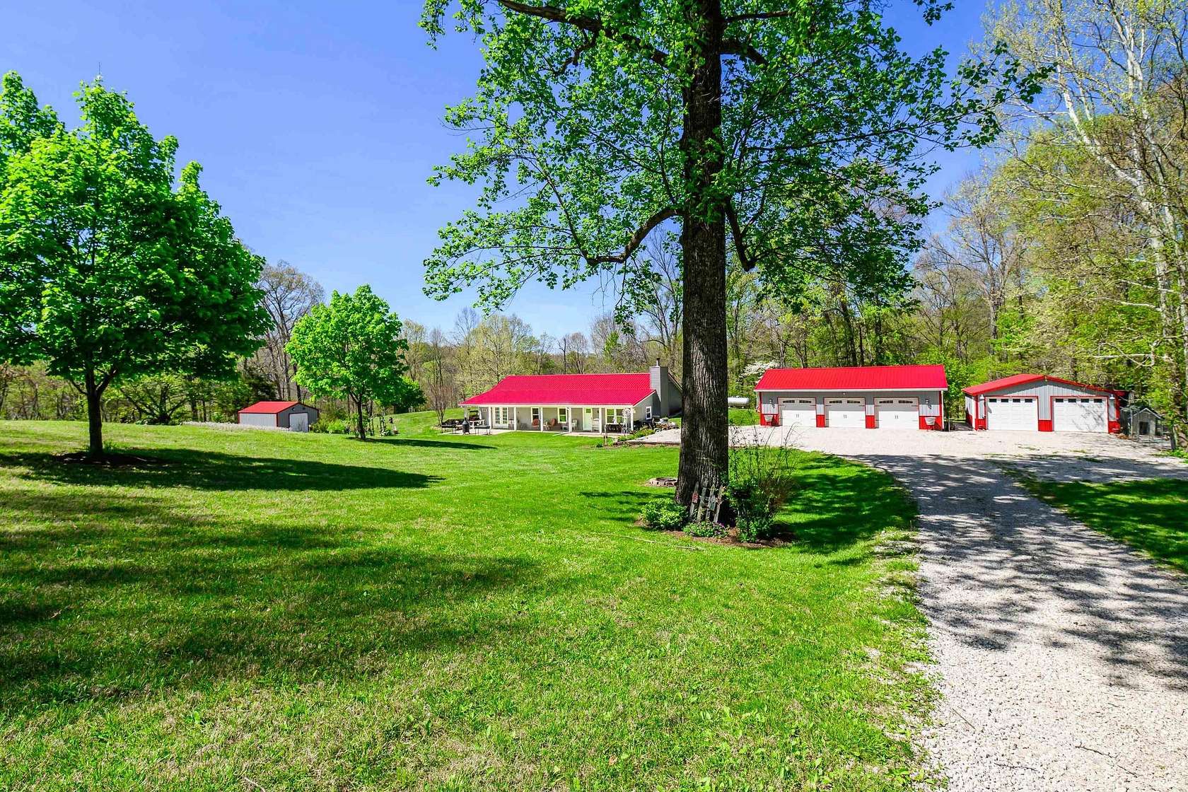 3 Acres of Land with Home for Sale in Ellettsville, Indiana