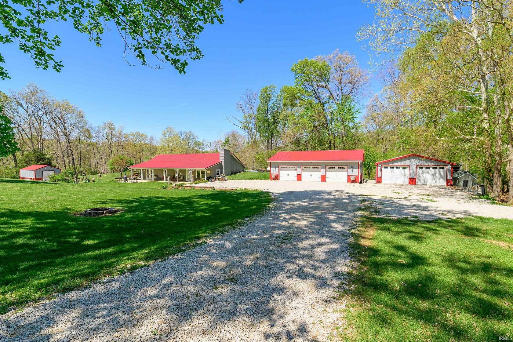 3 Acres of Land with Home for Sale in Ellettsville, Indiana