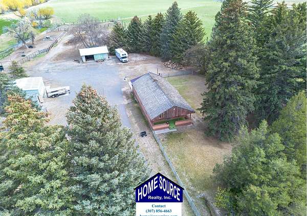 13.2 Acres of Land with Home for Sale in Riverton, Wyoming