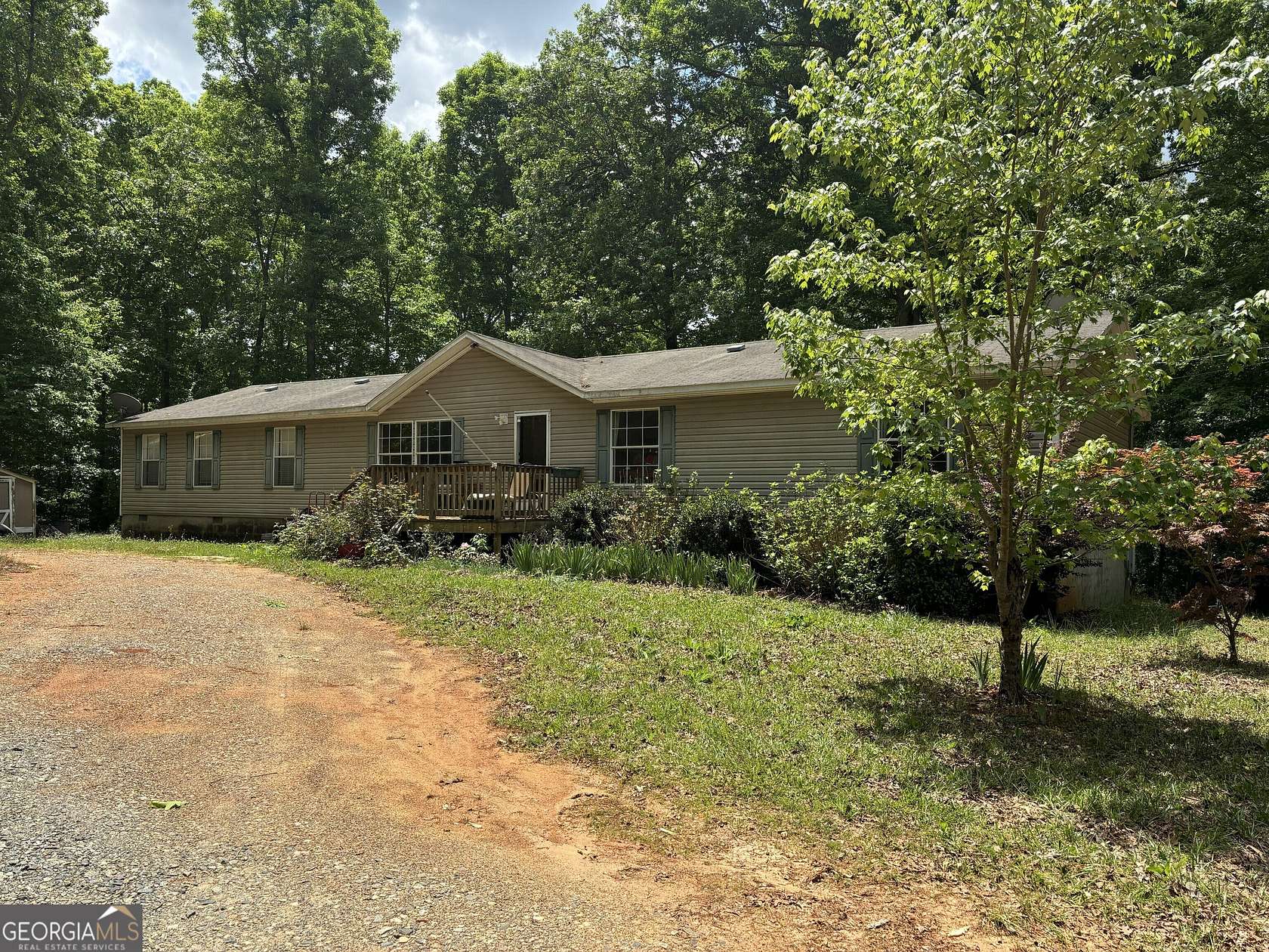 6 Acres of Land with Home for Sale in Mansfield, Georgia