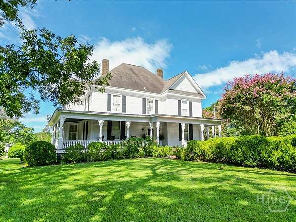68 Acres of Recreational Land with Home for Sale in Bishop, Georgia