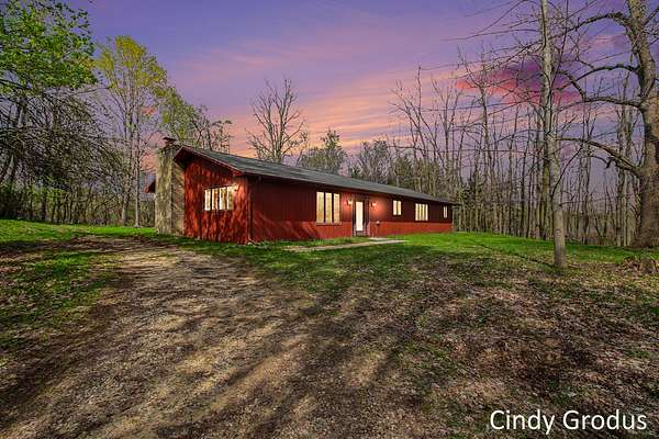 15.8 Acres of Recreational Land with Home for Sale in Allegan, Michigan