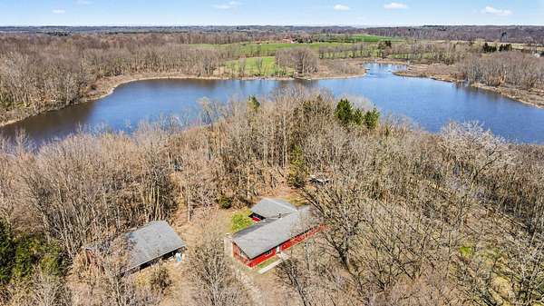 15.8 Acres of Recreational Land with Home for Sale in Allegan, Michigan