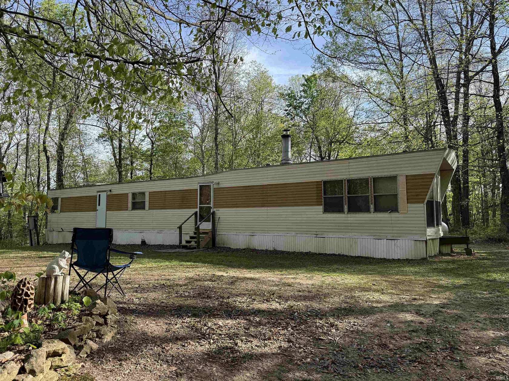 31.1 Acres of Recreational Land with Home for Sale in Paoli, Indiana