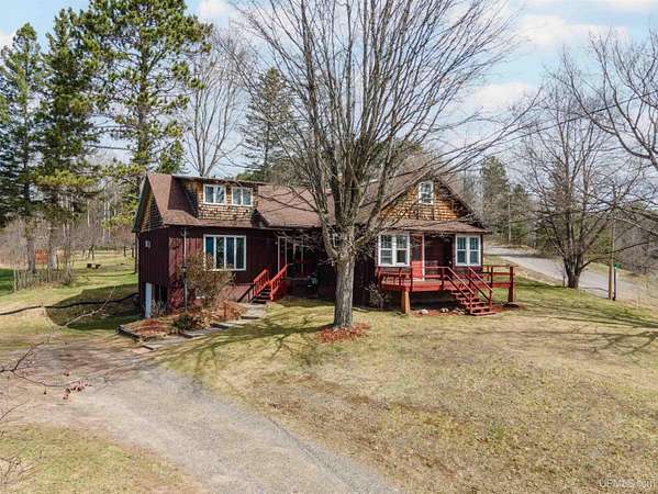 4.9 Acres of Land with Home for Sale in Iron River, Michigan