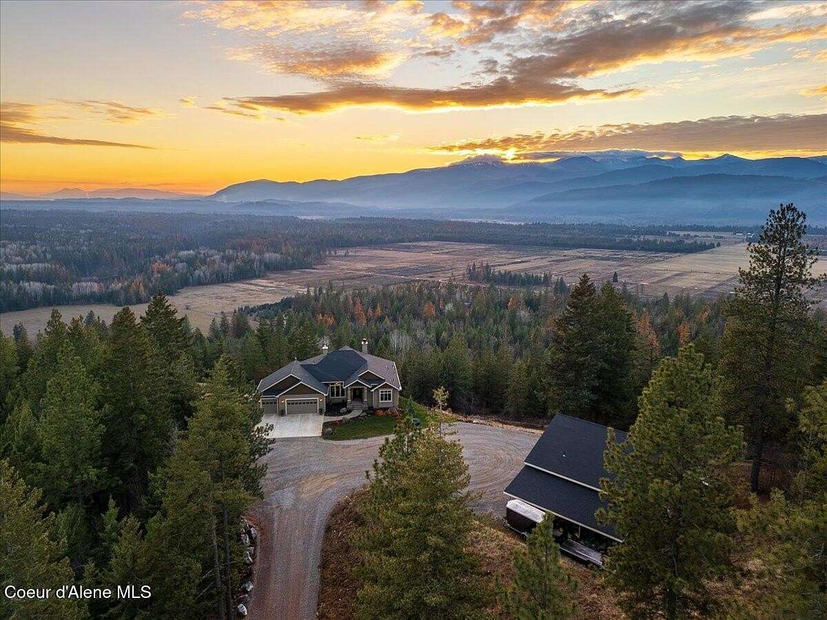 55 Acres of Recreational Land with Home for Sale in Sandpoint, Idaho