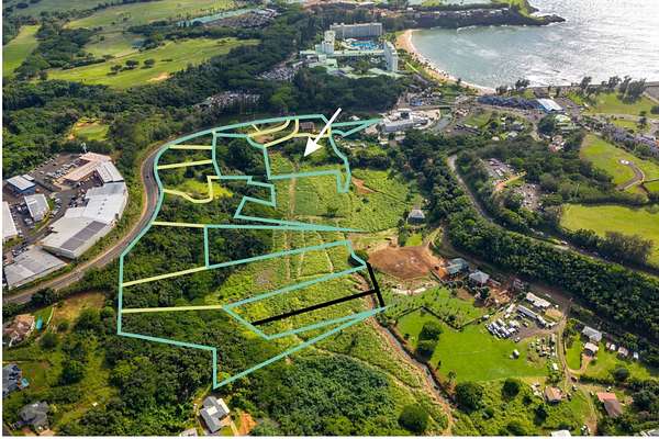 3.35 Acres of Commercial Land for Sale in Lihue, Hawaii