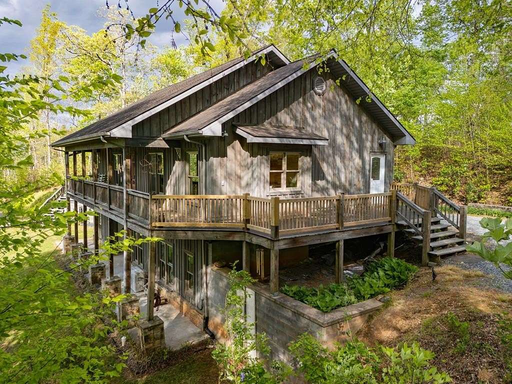 4.2 Acres of Land with Home for Sale in Whittier, North Carolina