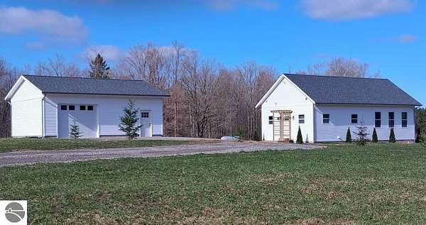 44 Acres of Recreational Land with Home for Sale in Curran, Michigan