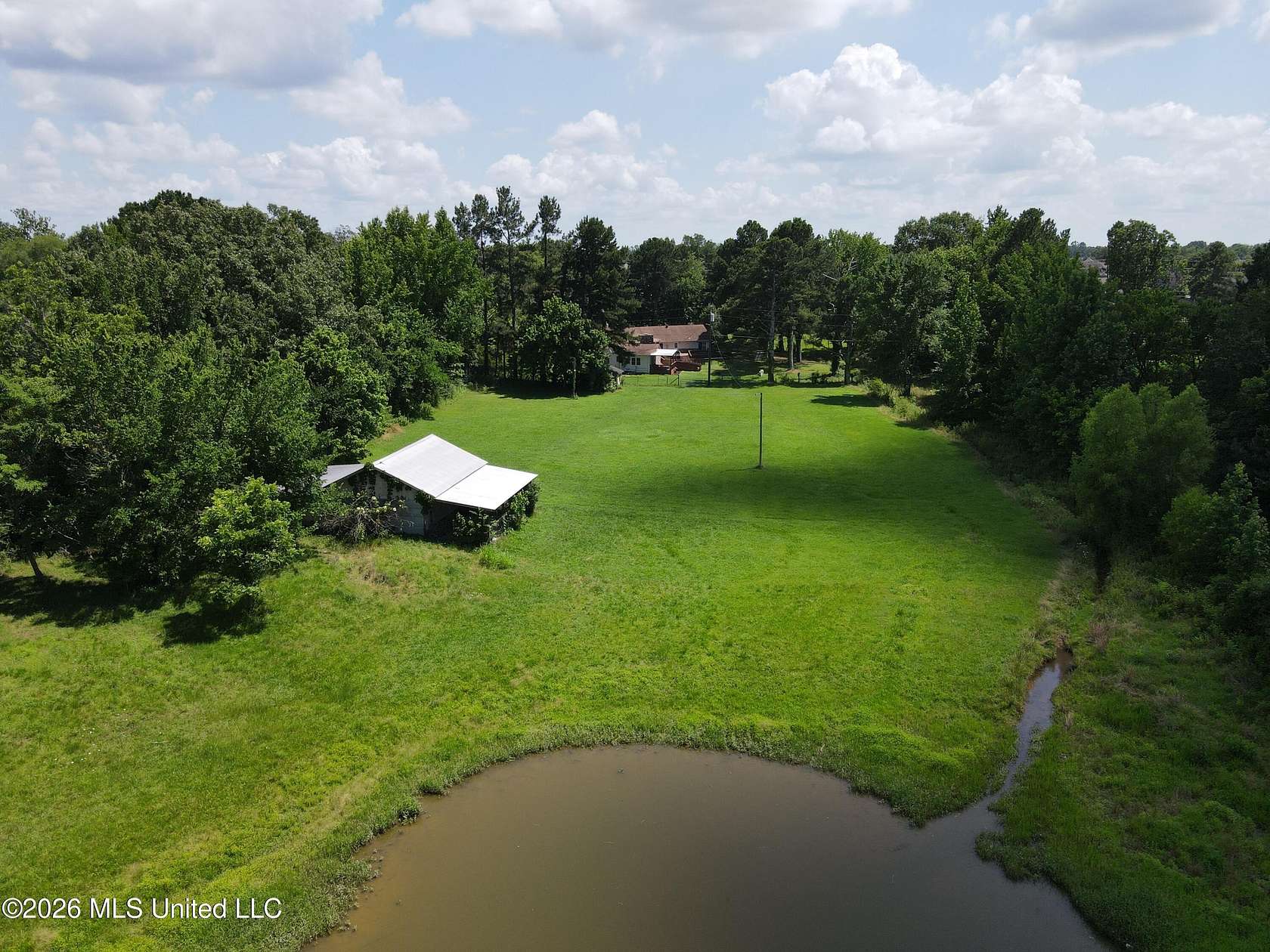 6 Acres of Land with Home for Sale in Olive Branch, Mississippi