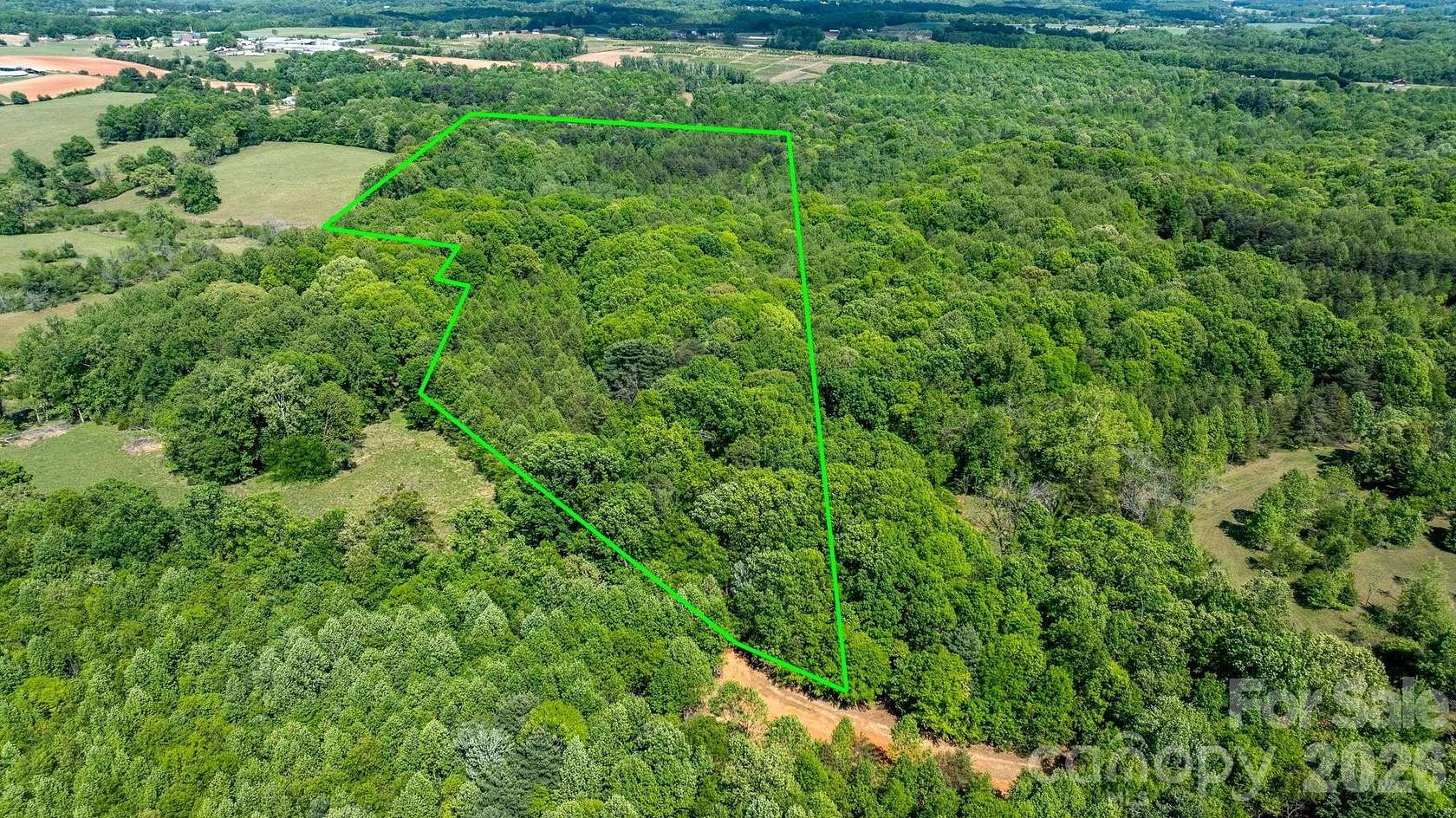 29.1 Acres of Recreational & Residential Land for Sale in Hiddenite, North Carolina
