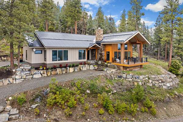 10 Acres of Land with Home for Sale in Lakeside, Montana