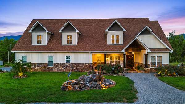 42.6 Acres of Recreational Land with Home for Sale in Ocoee, Tennessee