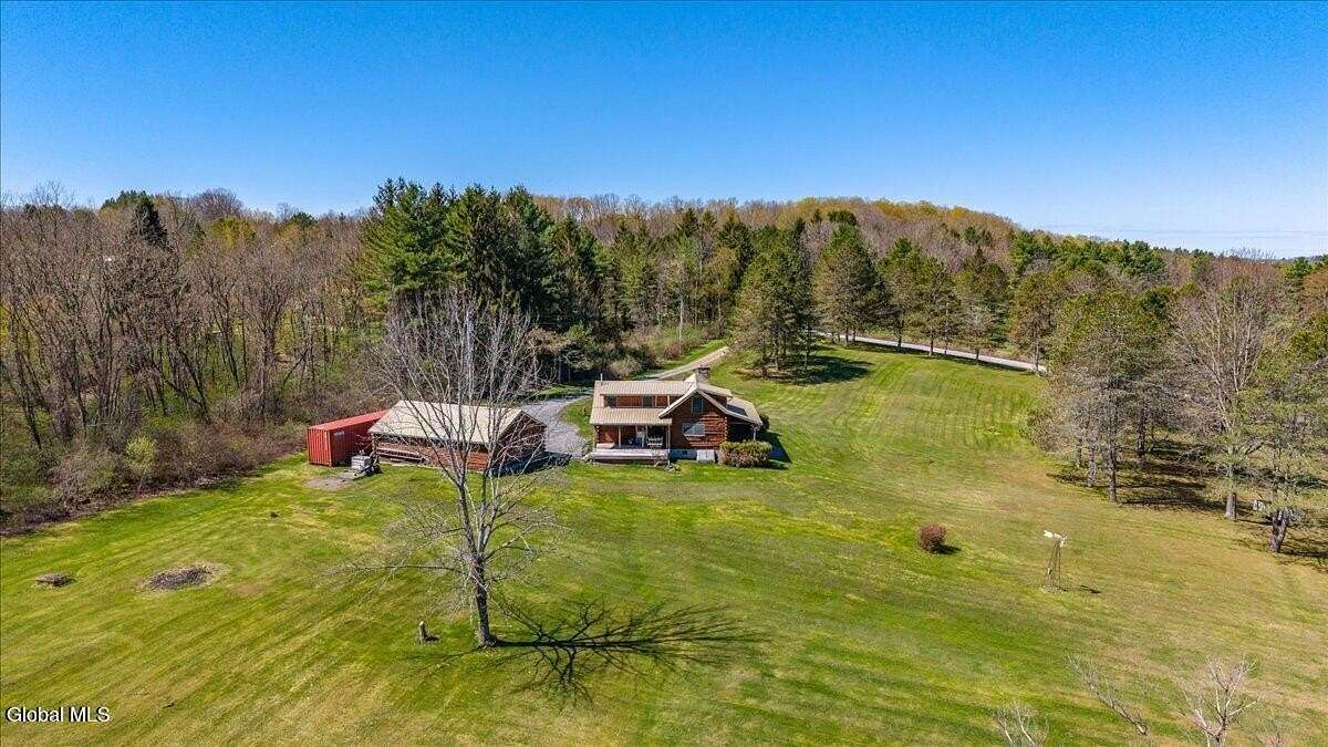 6.4 Acres of Land with Home for Sale in Delanson, New York
