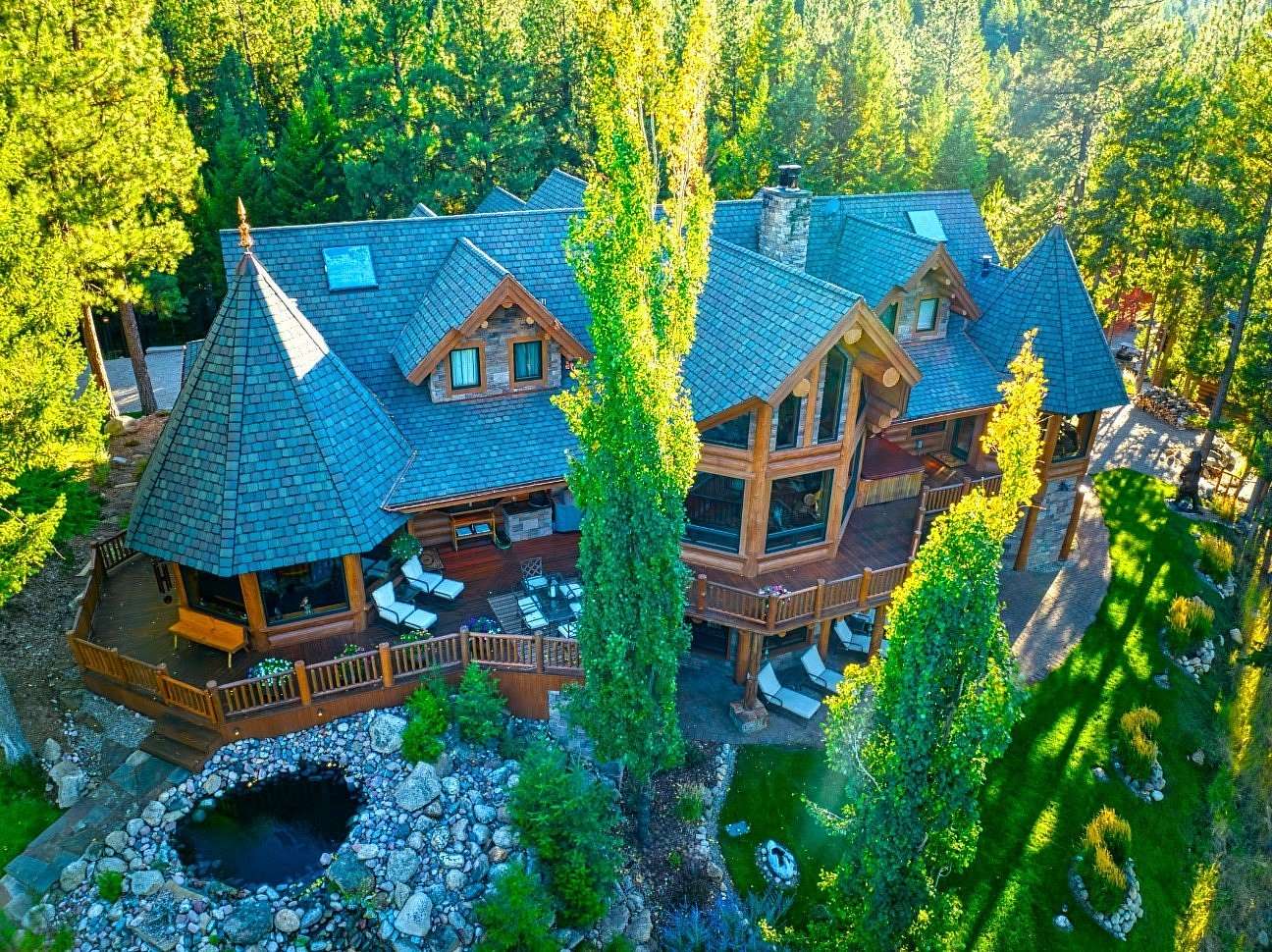 5.84 Acres of Land with Home for Sale in Darby, Montana