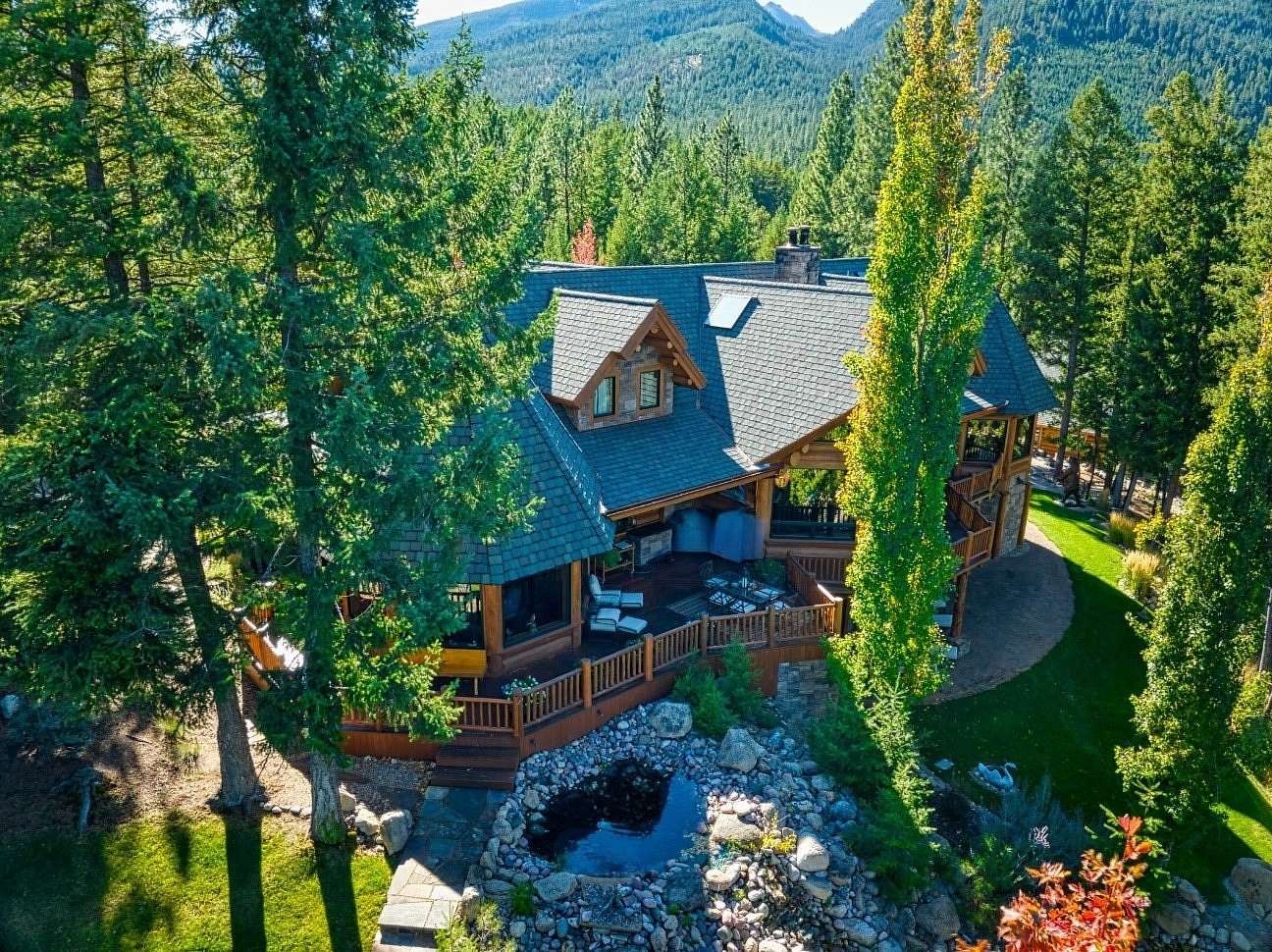 5.84 Acres of Land with Home for Sale in Darby, Montana