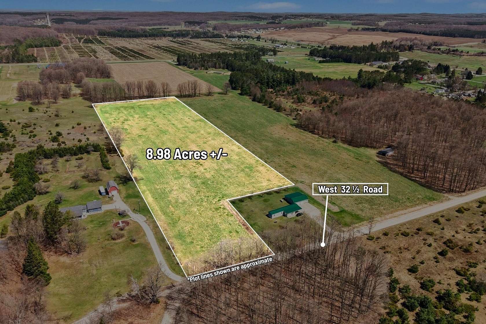 9 Acres of Land for Sale in Boon, Michigan