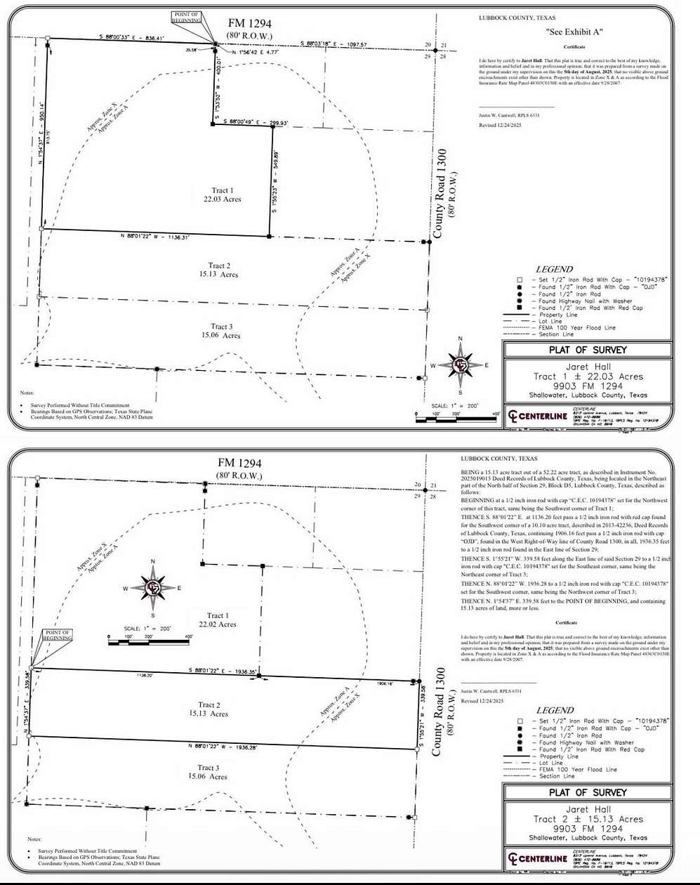 52.2 Acres of Agricultural Land for Sale in Shallowater, Texas
