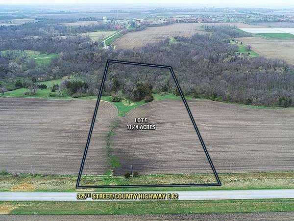 11.4 Acres of Land for Sale in Woodward, Iowa