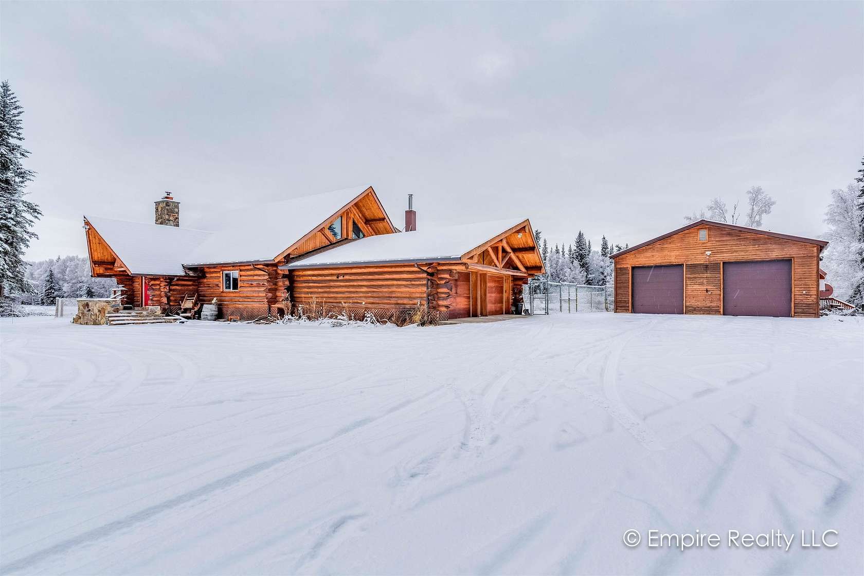 2.4 Acres of Land with Home for Sale in North Pole, Alaska