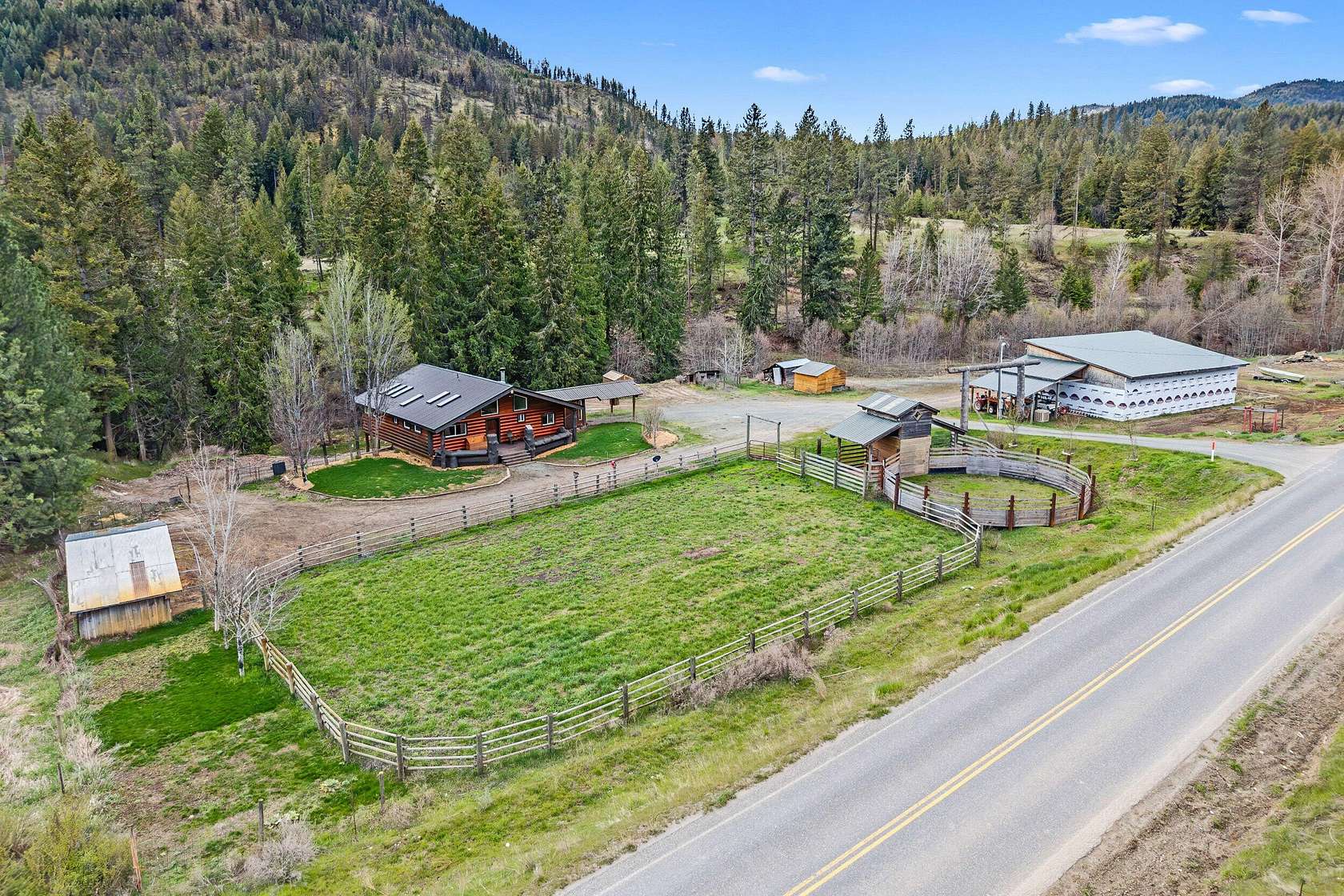 25.5 Acres of Land with Home for Sale in Colville, Washington