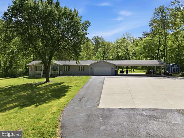 10 Acres of Land with Home for Sale in Fredericksburg, Virginia