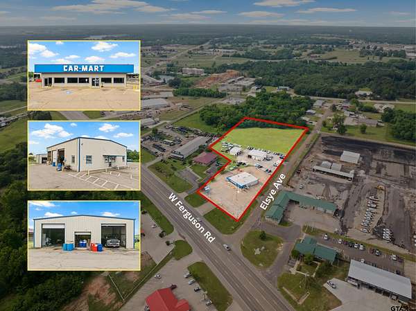 4.6 Acres of Improved Commercial Land for Sale in Mount Pleasant, Texas