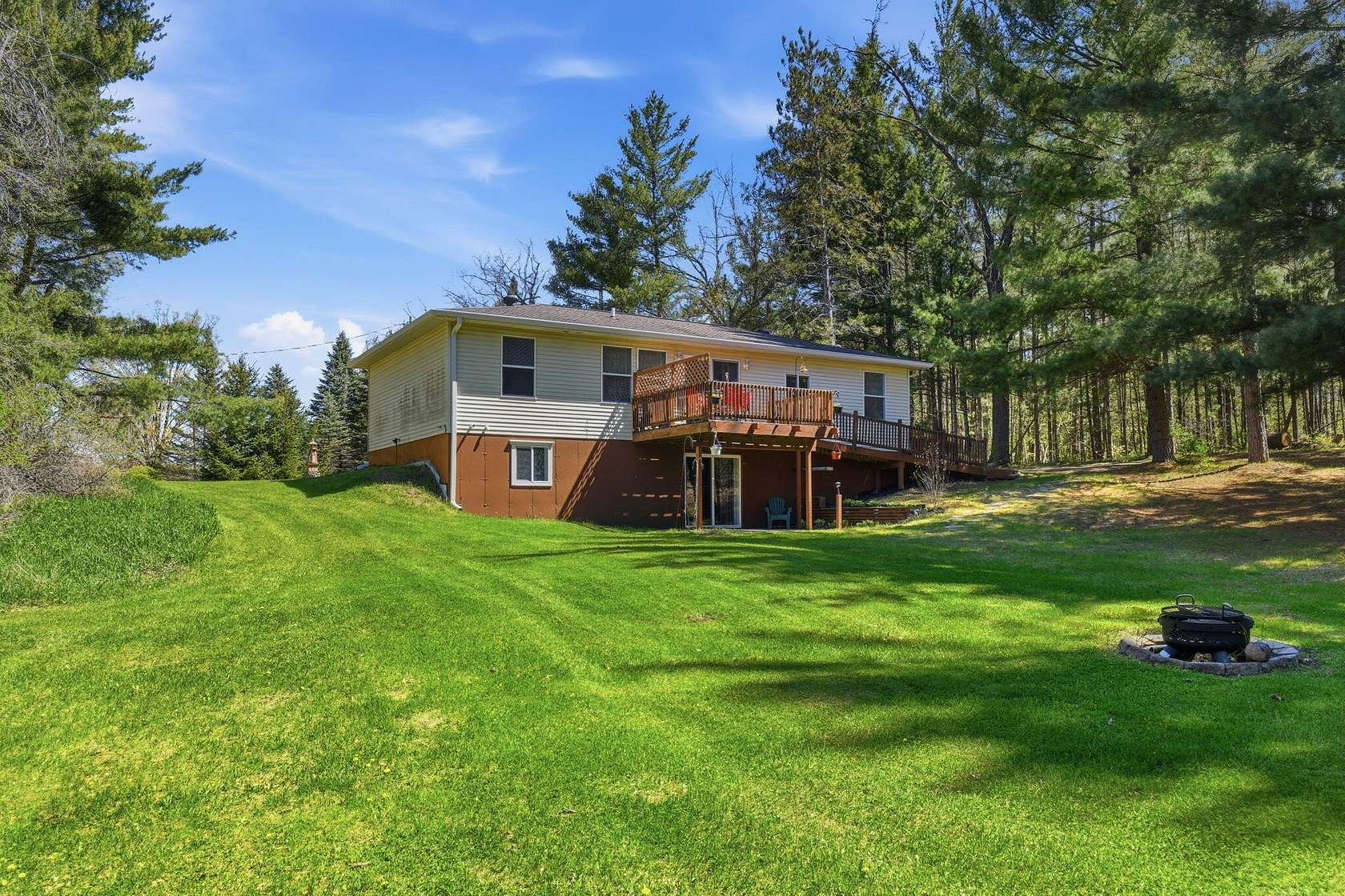 19.1 Acres of Land with Home for Sale in Harrison, Michigan