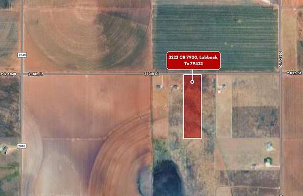 10 Acres of Land for Sale in Lubbock, Texas