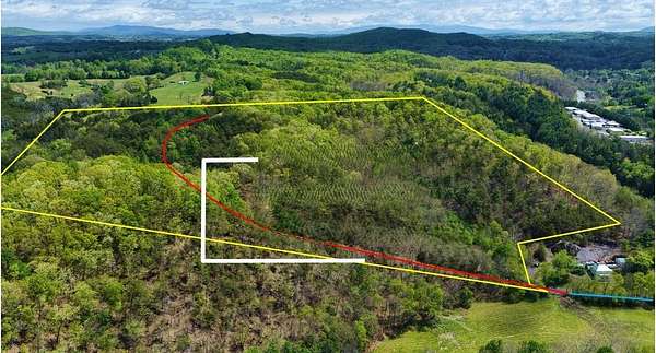 39.6 Acres of Land for Sale in Christiansburg, Virginia