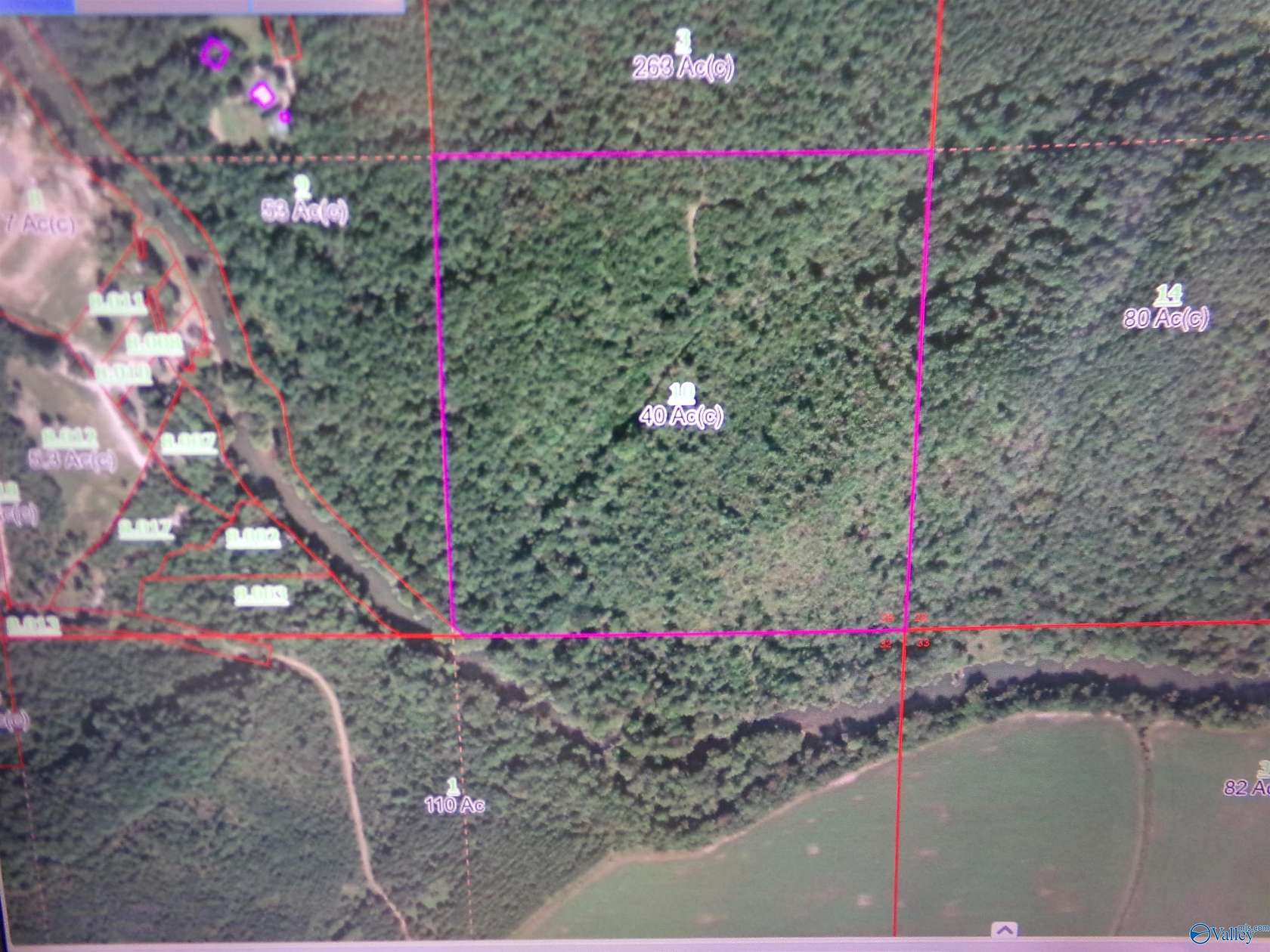 40 Acres of Recreational & Residential Land for Sale in Centre, Alabama