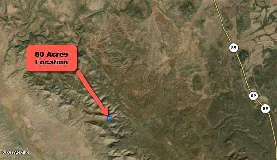 81 Acres of Recreational Land for Sale in Ash Fork, Arizona