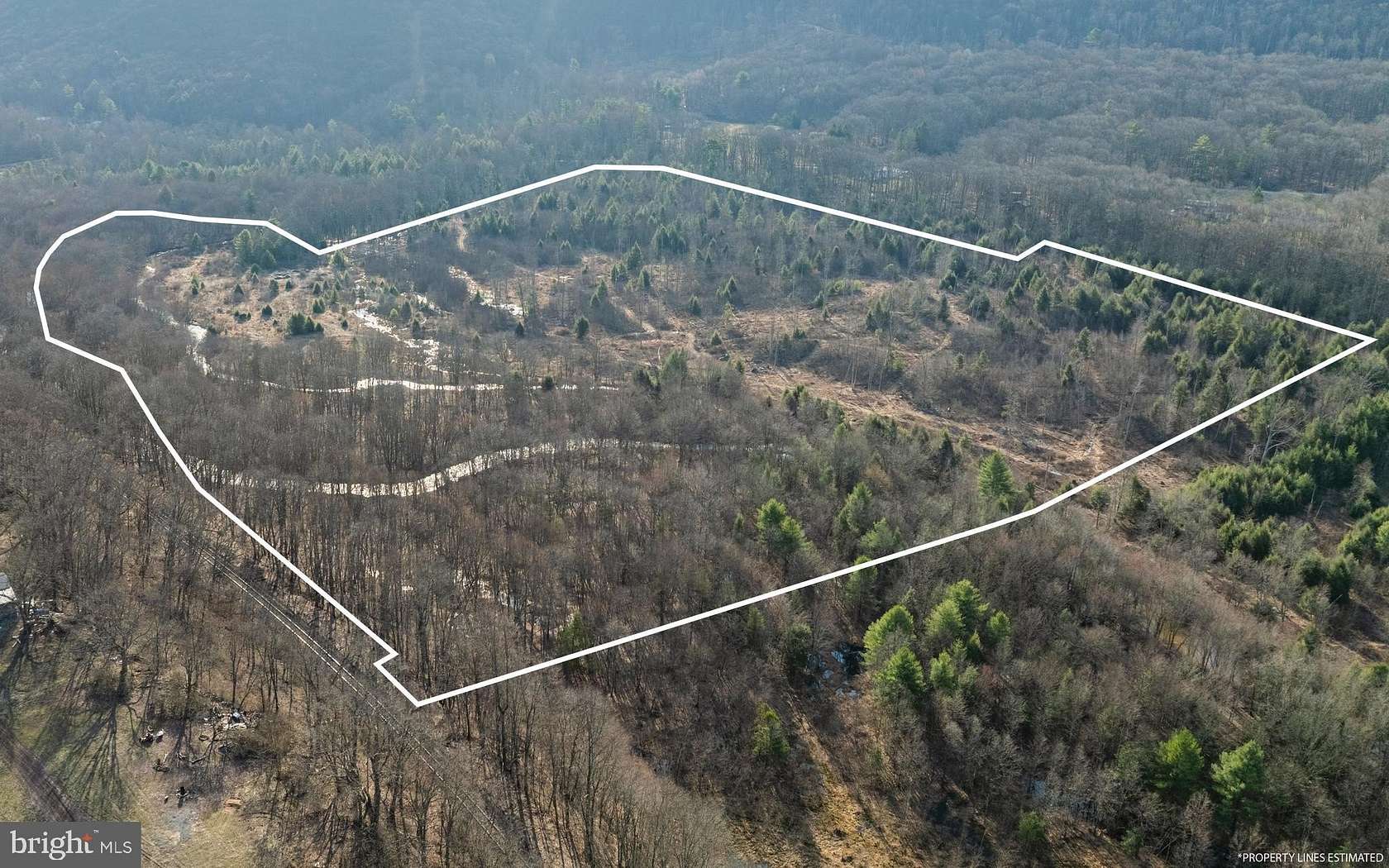 54.4 Acres of Recreational & Residential Land for Auction in Ashland, Pennsylvania