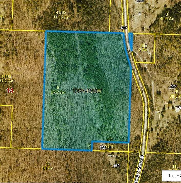32.2 Acres of Recreational & Residential Land for Sale in Chadwick, Missouri